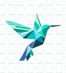 Geometrischer Kolibri